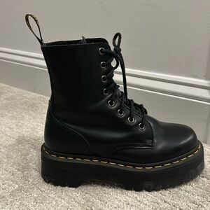 Doc Martens Platform Boot Zip Up
